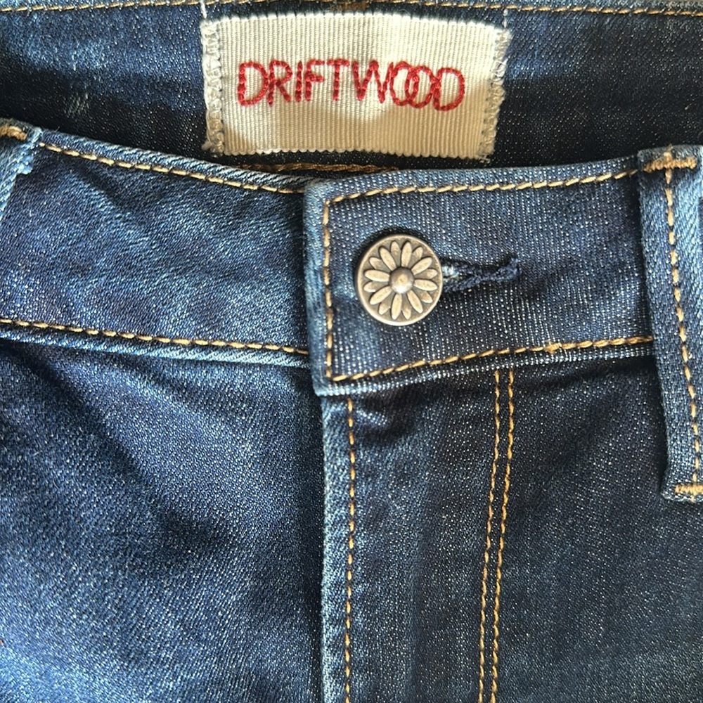FP Driftwood Embroidered Flare Jeans - Picture 11 of 12